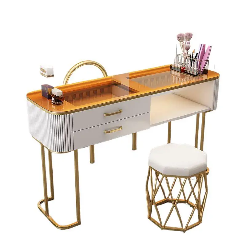 

Cream style, white Japanese style, glass single, light luxury simple table