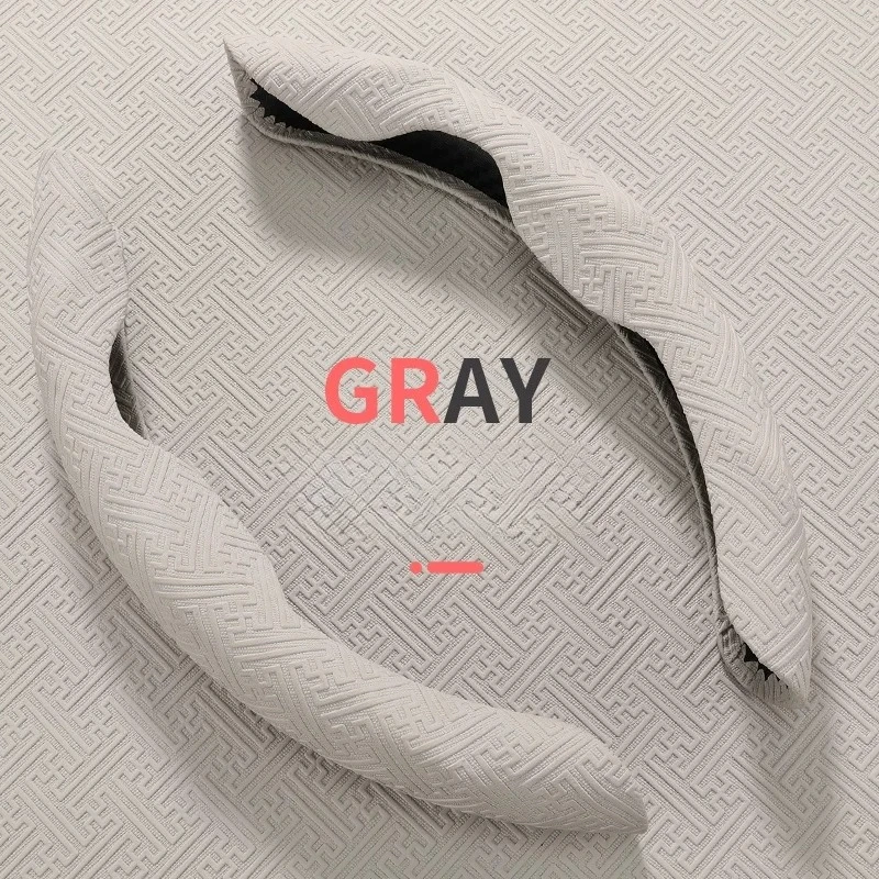 Car Handle Cover For Xiaomi SU7/YU7/SU7 Ultra Ultra-thin Nappa Leather Four-season Non-slip Steering Wheel Cover Supplies Tools