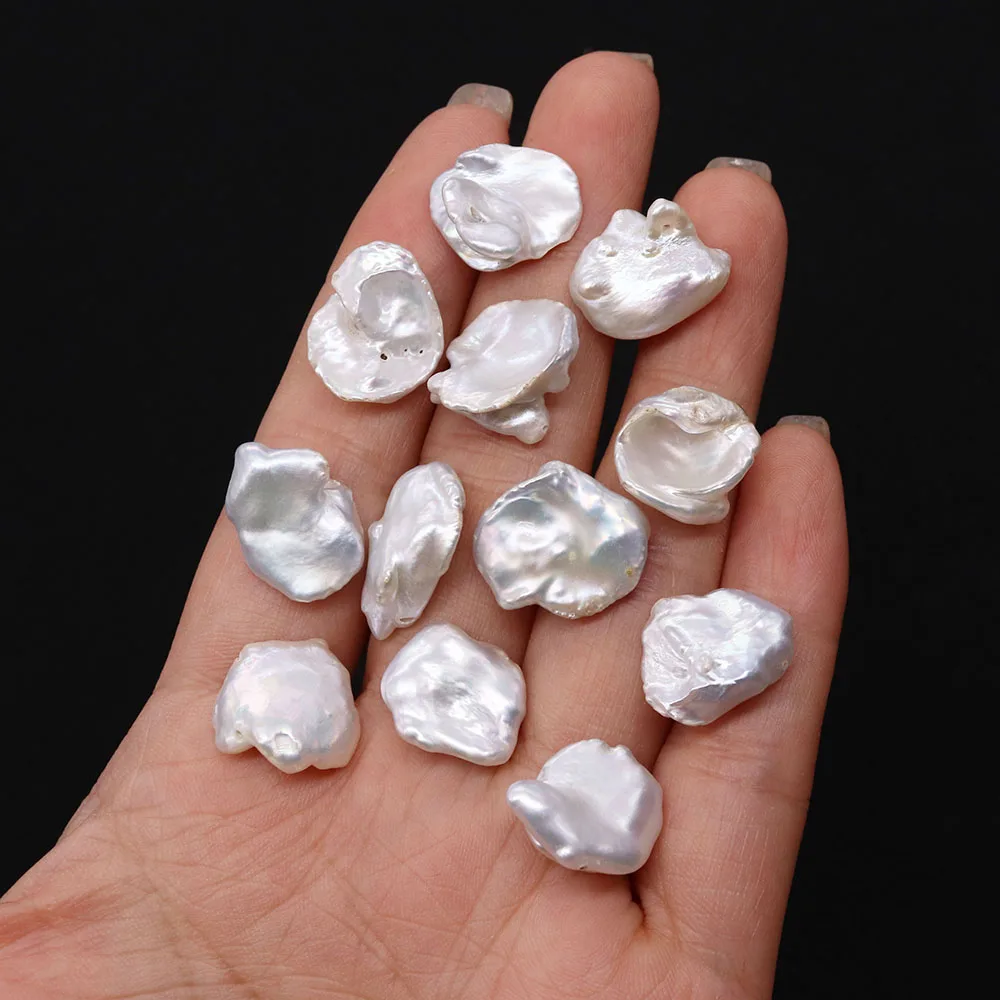 Jewelry Materials Accessories 3A Natural Freshwater Rice Shaped Pearls Baroque Petal Shaped Pearl Beads Handmade DIY Necklace