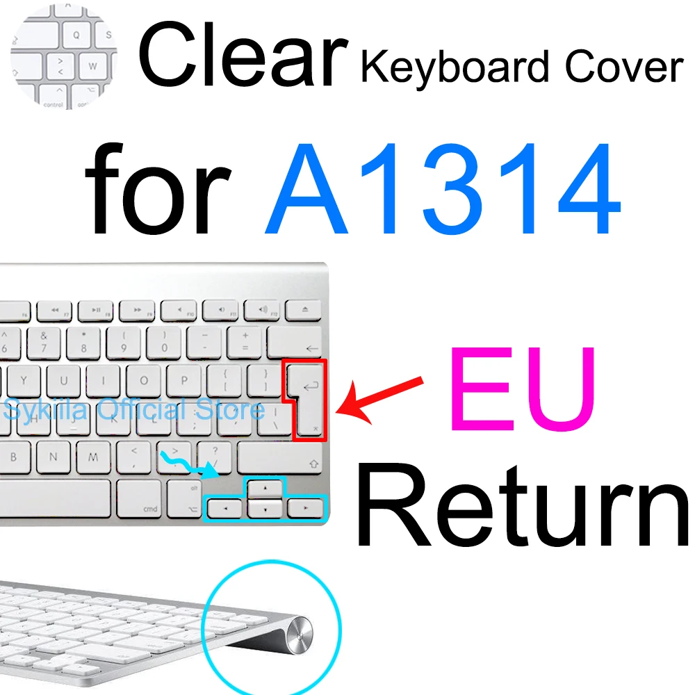 キーボードカバー iMac ワイヤレス Bluetooth マジック Apple A1644
