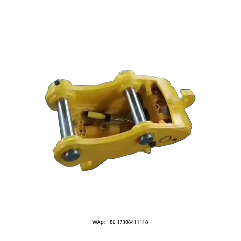 وصلة تغيير وصلة ربط سريعة ميكانيكية صغيرة لتبادل دلو الحفارة للحفارة