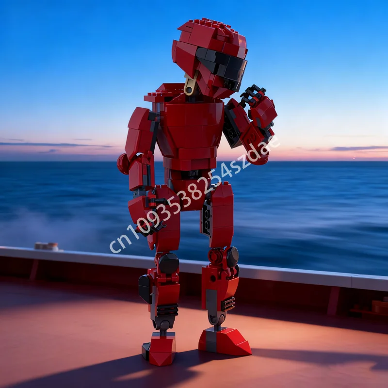 384 قطعة MOC دراجة نارية متسابق 1 8 النموذج الفني بناء لعبة كتل البناء تجميع هدايا عيد الميلاد لتقوم بها بنفسك فكرة عيد ميلاد #1