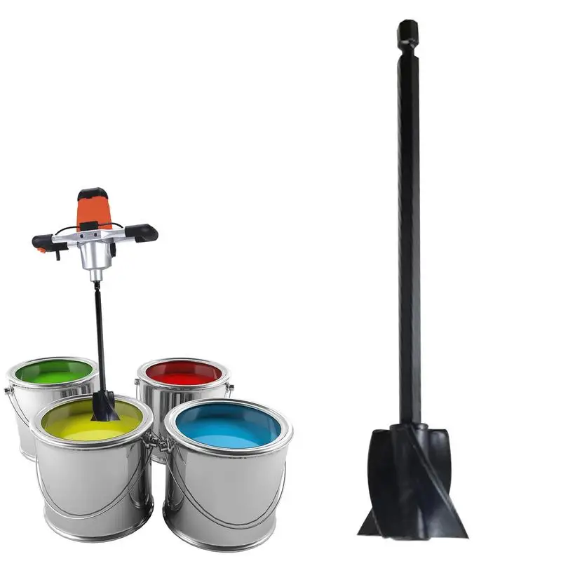 Epoxy Mixer Stick For Drill Reusable Paint Mixing Attachment Durable 5-blade Design Mixing Tool Paddle For Resin Craft Project