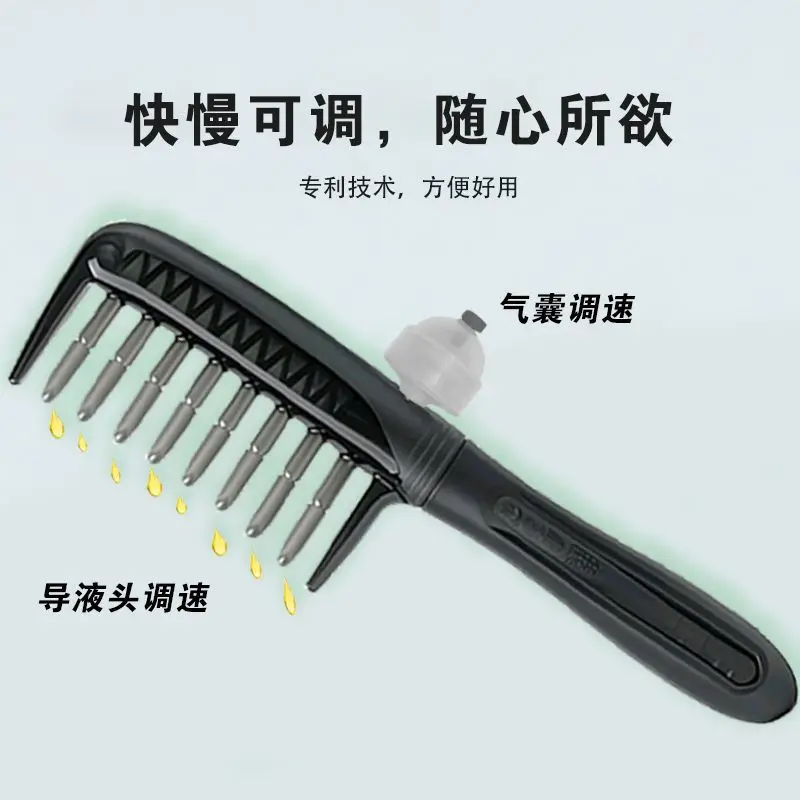 Minoxidil Scalp Applicator Traditional Chinese Medicine Essence Oil Comb Hair Dosing Head Massage Tool Smearing Device