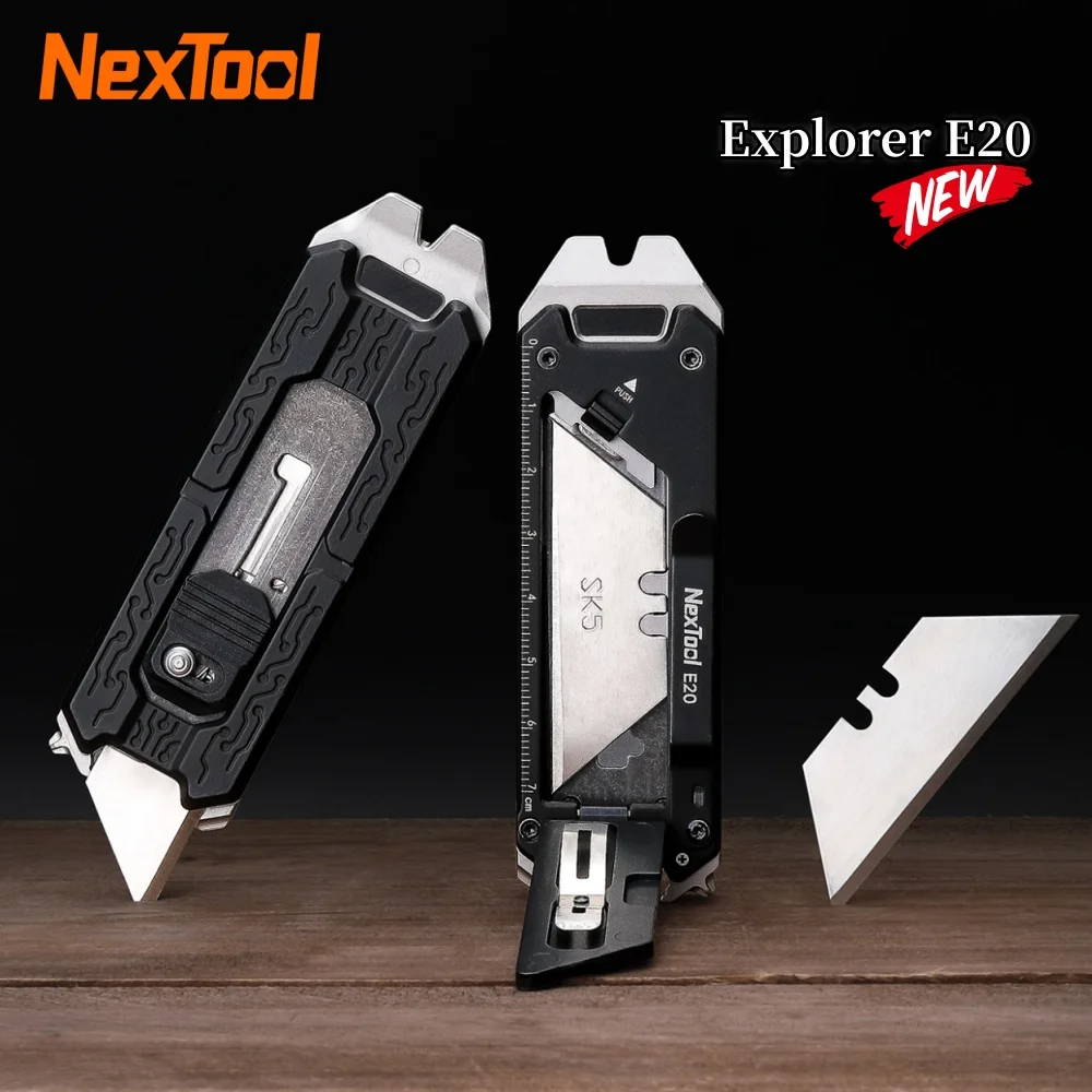 nextool-explorer-e20-ユーティリティナイフ-ボックスカッター-格納式ポケットナイフ-マルチツール-ユーティリティカッター-アウトドア-サイクリング-修理-ハンドツール