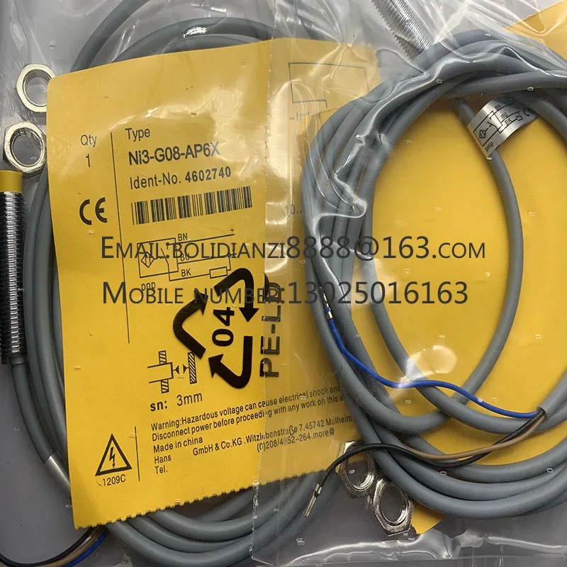 

New proximity switch sensorNI3-G08-ON6L NI3-G08-OP6L NI2-G08-OP6L