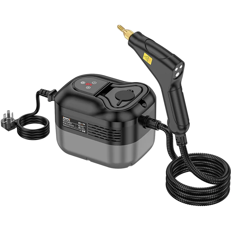 منظف بخاري منزلي عالي الضغط بقدرة 2500 وات، منظف محمول باليد، مكيف هواء، غطاء محرك السيارة، ماكينة تنظيف بالبخار