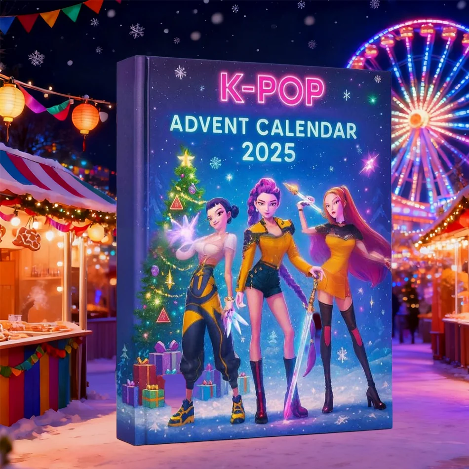 شيطان هنتر شجرة عيد الميلاد زخرفة Kpop نمط مجيء صندوق أعمى لطيف القوطية عطلة ديكور للمراهقين والنساء هدية