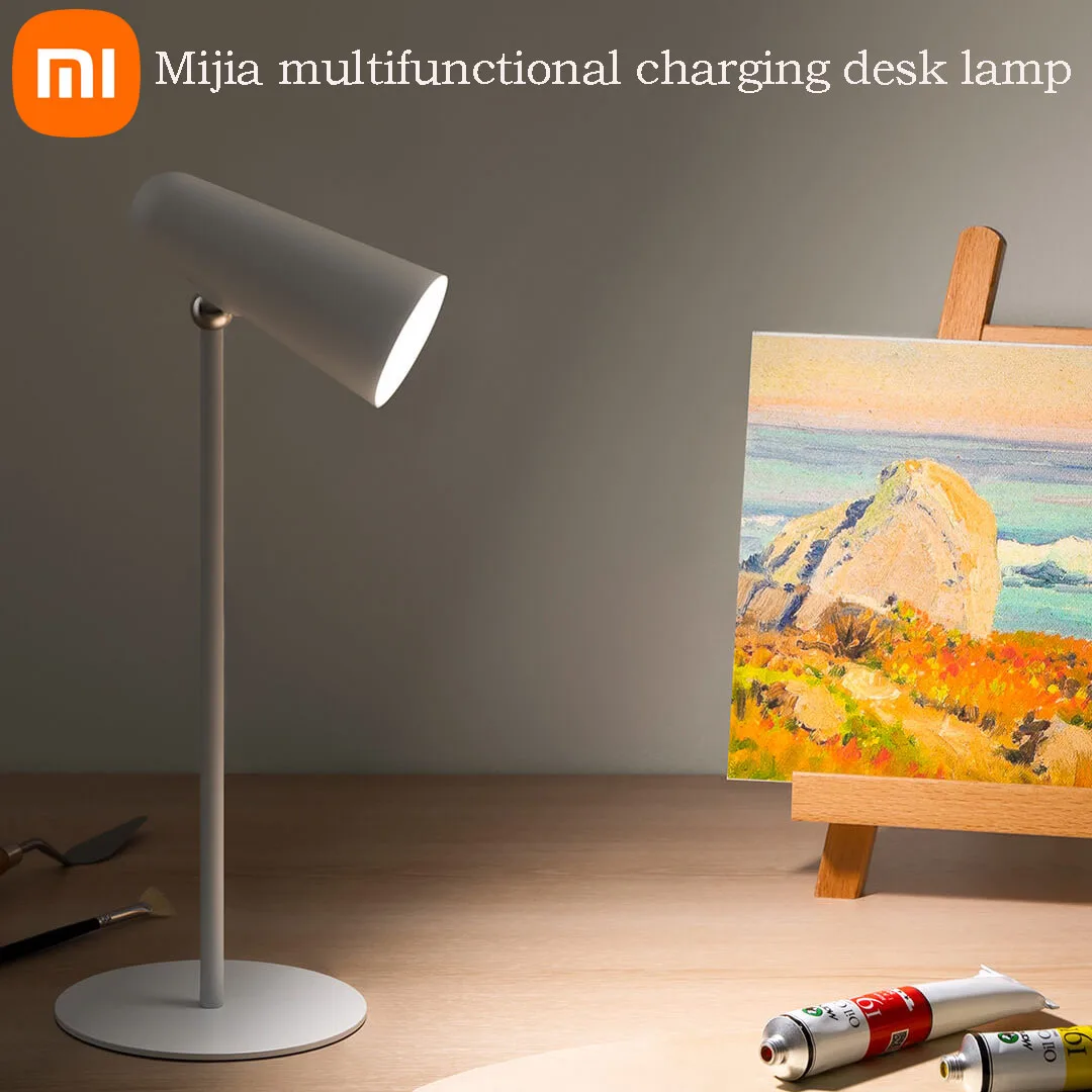 Lampka biurkowa LED Xiaomi Mijia wielofunkcyjna lampa do czytania typu c 3 w1 do gabinetu biurowego przenośna lampka nocna