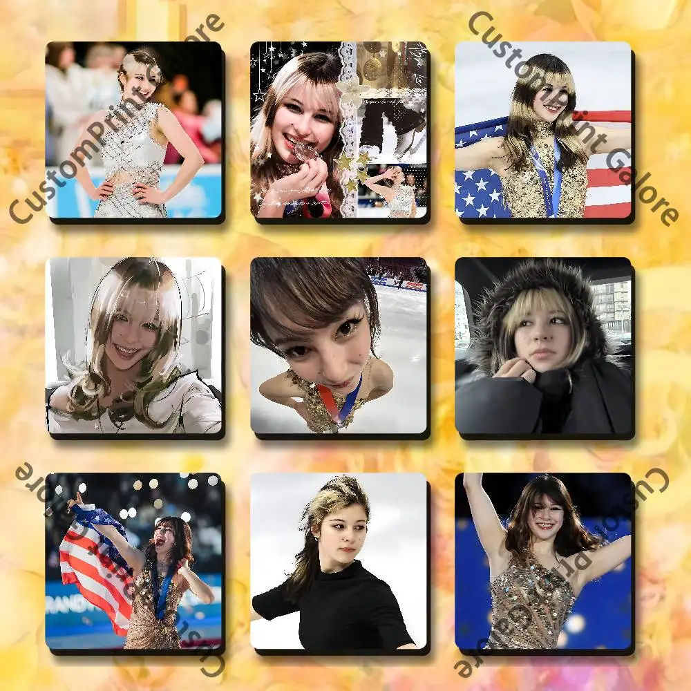 

A-Alysa L-Liu Soft Magnetic Refrigerator Magnets 5.5,7.5cm Personalized for DIY Kitchen Office Decorative