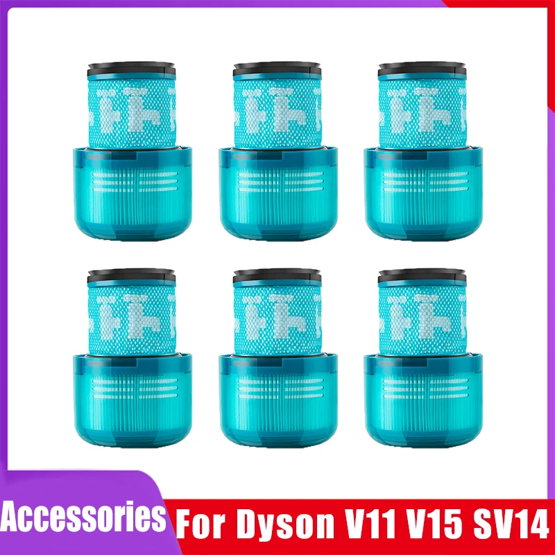 For Dyson V11 SV14 V15 Cordless Stick Vacuum Cleaner Washable Filter HEPA Filter Accessory dyson V15 Filter clean Accessory Part