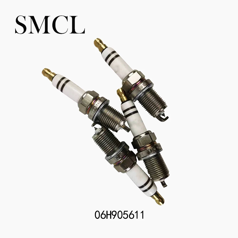 06H905611 4Pcs Spark plug For Audi A6L A7 A6 S6 A8 S8