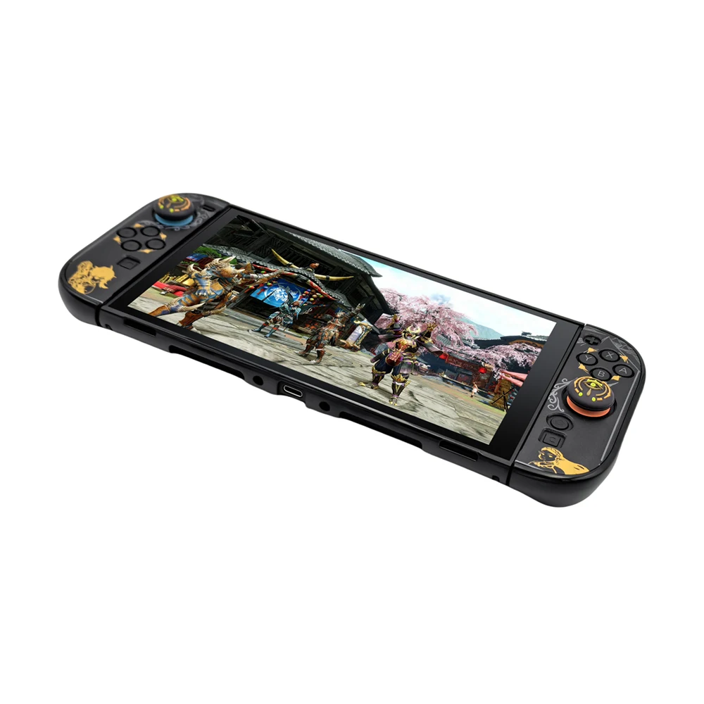 任天堂スイッチ 2 ケースカバーシェルドッカブル保護ゲームゼルダハード PC ブラックスイッチ 2 アクセサリーコントローラ JoyCon