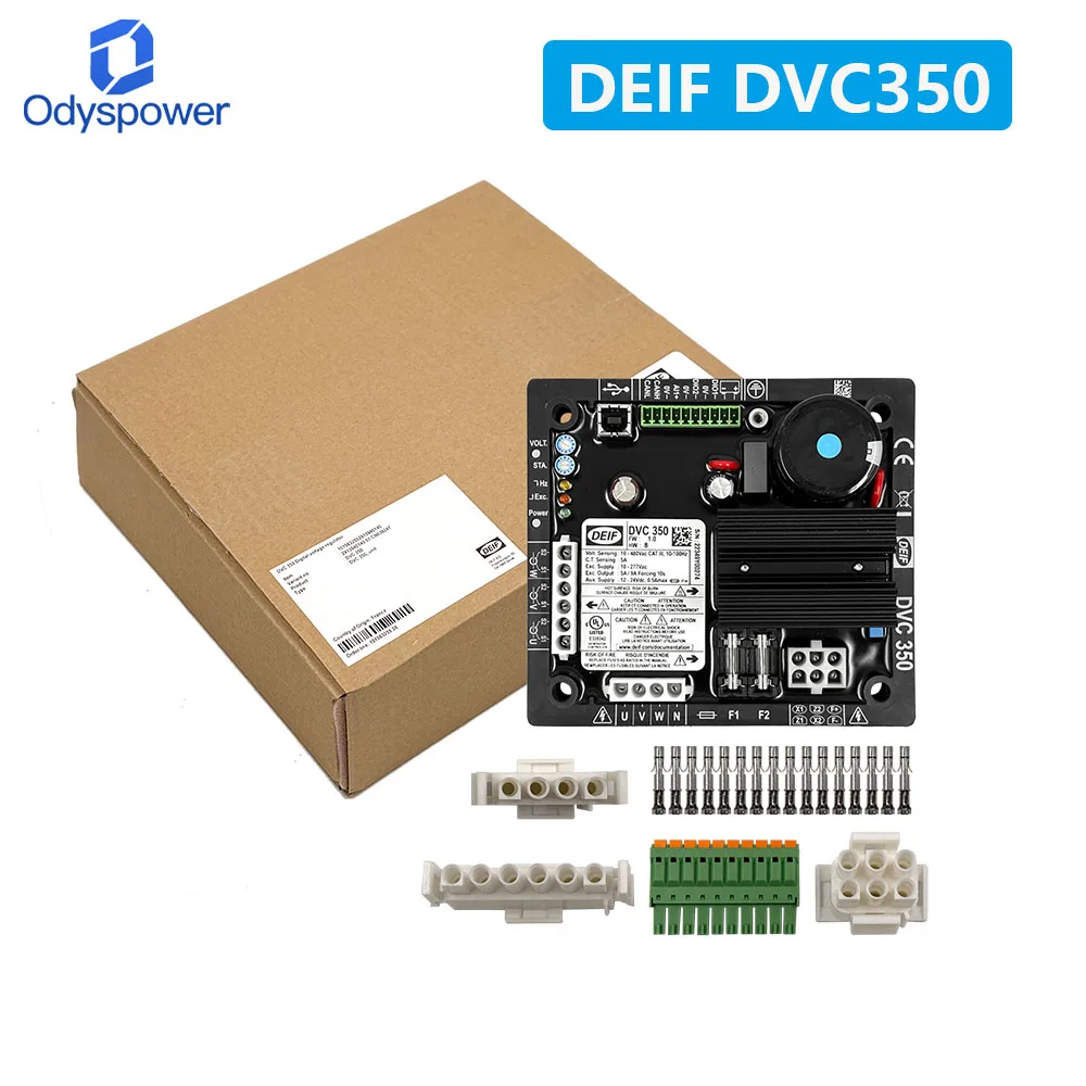 DVC350 DEIF Original LEROY SOMER generator set pressure regulat plate AVR Voltage Regulator For Control Alternator Field Current
