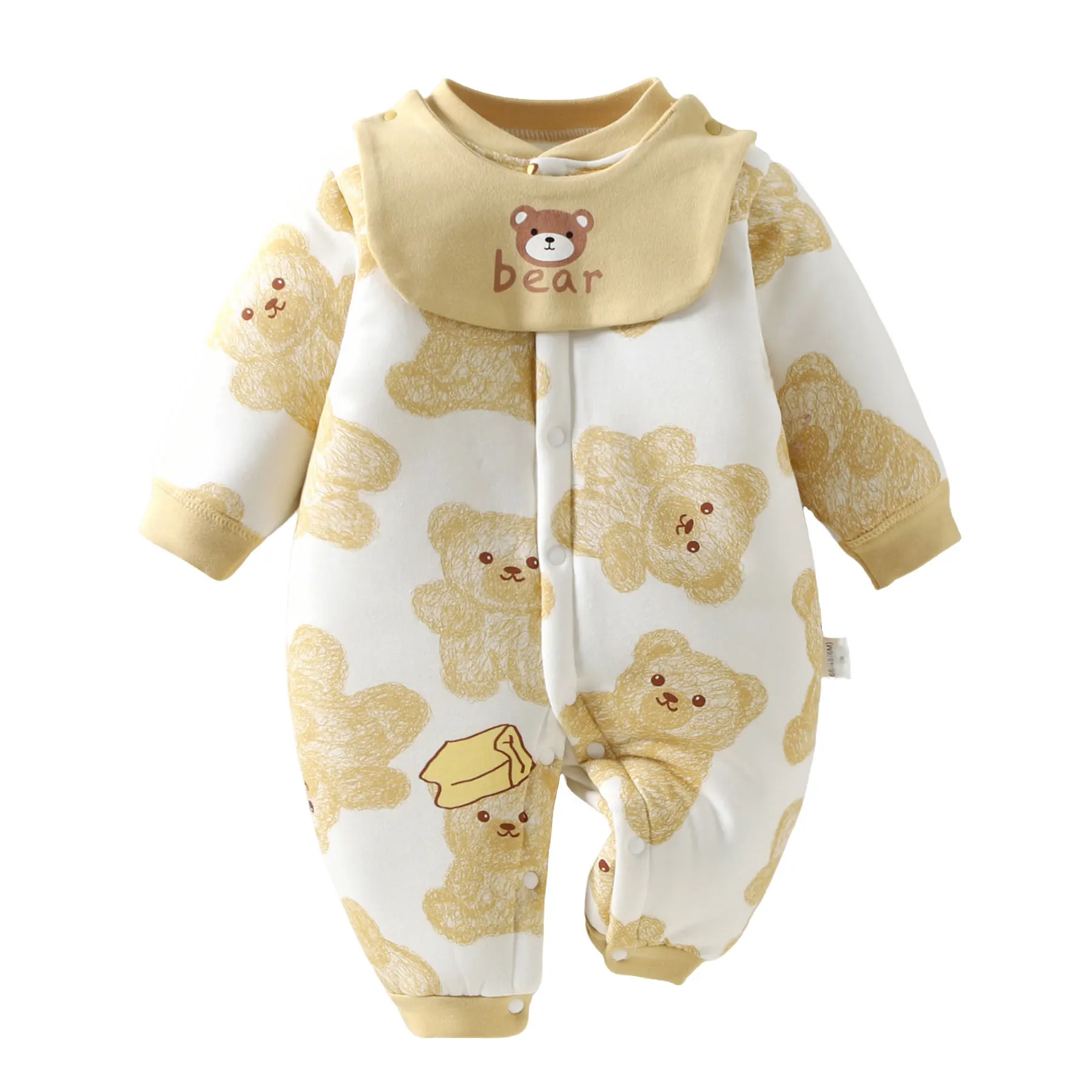

High quality Winter Newborn Baby Clothes Infant Jumpsuit cute Cartoon Boys Soft Comfort newborn baby Romper Toddler Clothes