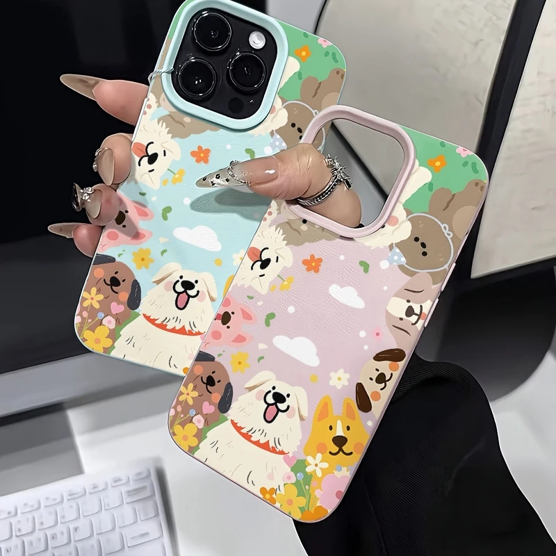 Cute Puppy Full-Body Shockproof Phone Case For Samsung Galaxy S25 S24 Ultra 5G S23 FE S22 S21 Plus A26 A25 A24 A36 A56 A16 Cover - view 5