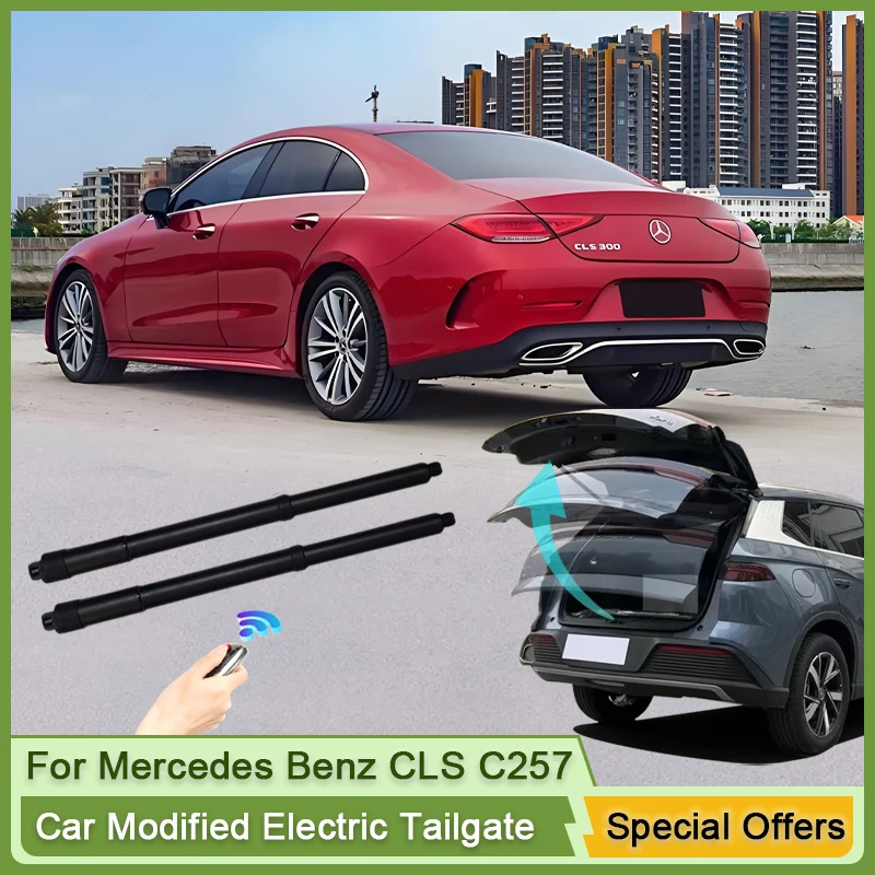 For Mercedes Benz CLS C257 2018~2024 Car OEM Electric Tailgate Lift System Kit Auto Tail Gate Opener Automatic Lifting Rear Door