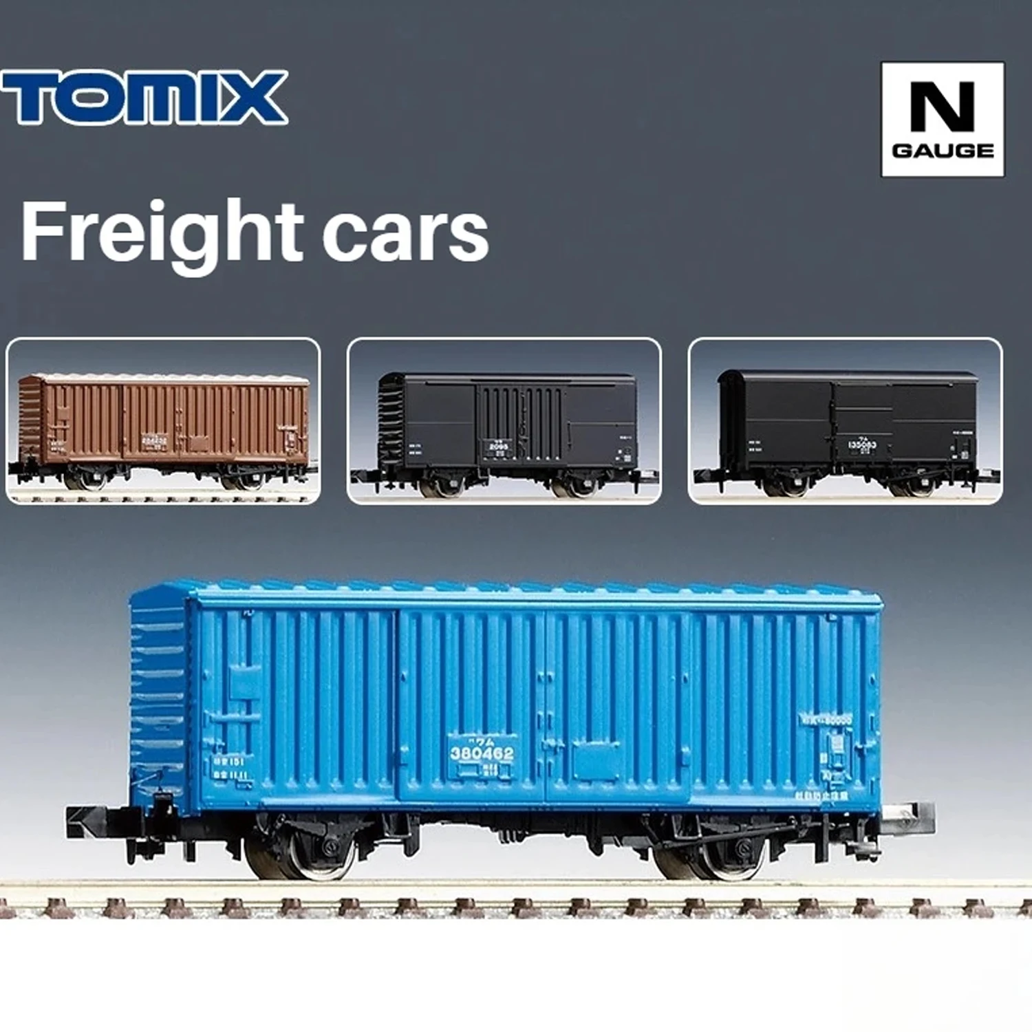 TOMIX N type 1/160 Train Model Van Truck Series with Multiple Optional Paint Carriage Model Collection Ornaments Boy Toy Gift