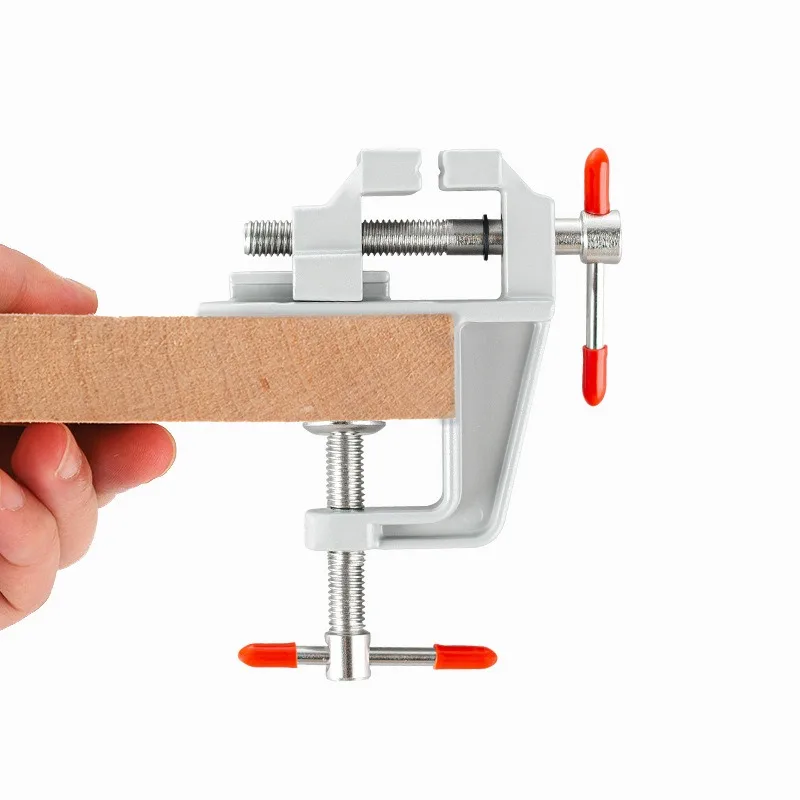 Portable Aluminum Mini Table Clamp Vise Small Jewelers Hobby Universal Bench Vice Multifunction DIY Craft Repair Tool