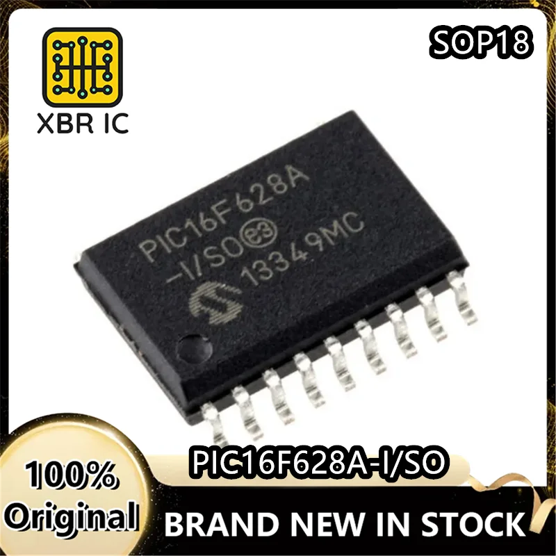 

(10/30 pieces) PIC16F628A-I/SO PIC16F628A SMD SOP-18 microcontroller single chip microcomputer new original authentic spot