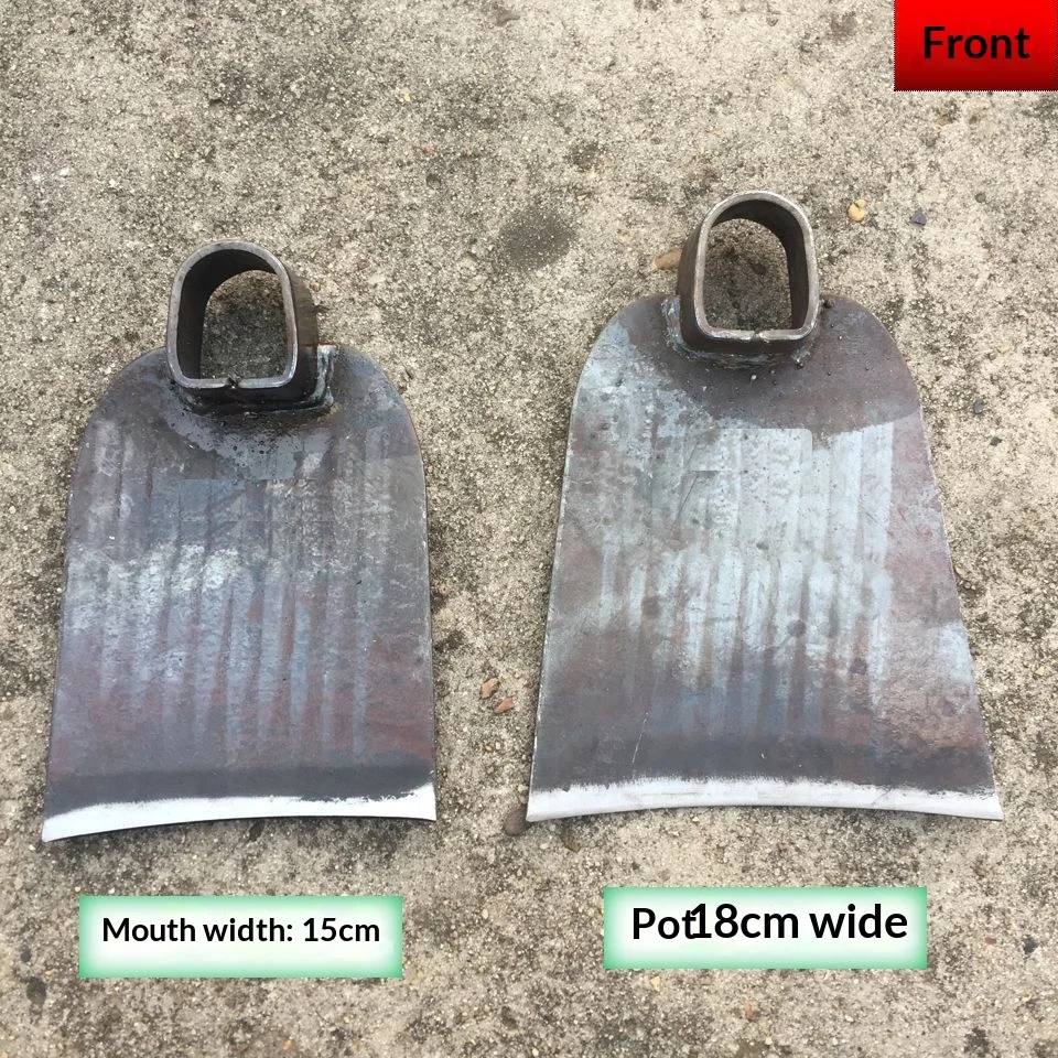Forged Spring Steel Shovel for Tough Soil Digging Root Cutting Mountain Clearing Heavy Duty Garden Fork Hard Wear Resistant