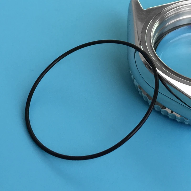 10 قطعة ساعة العلبة الخلفية الحافة جوانات ختم مطاط مقاوم للماء البلاستيك O-حلقة SKX007 اكسسوارات قطع غيار وزارة الدفاع استبدال