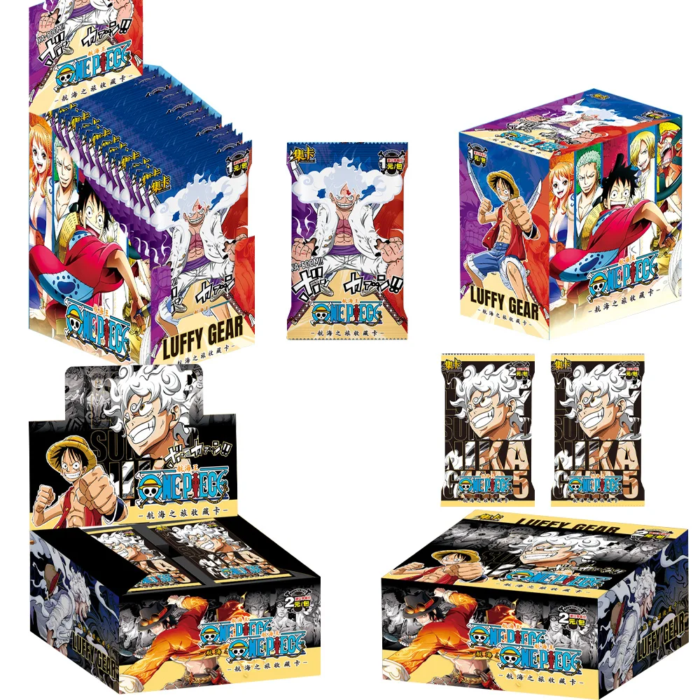 Jeu de cartes à collectionner Anime One Piece, Luffy, Zoro, Sanji Nami, TCG, Booster Box, New Card Collecting