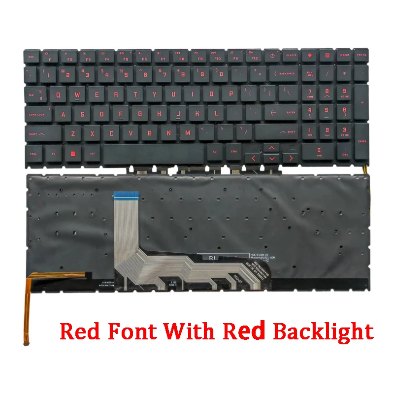 New Original Laptop Keyboard For HP OMEN 6/7/9/10 TPN-Q265 Q280 C167 C168 16-B/K/WF