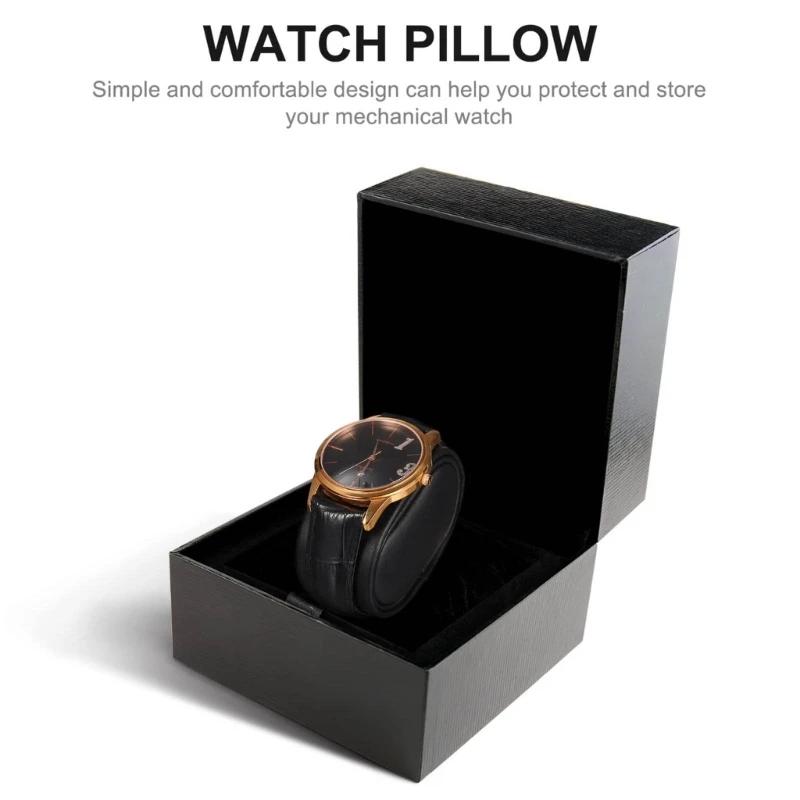 10pcs Watch Display Pillow Replacement PU Leather Watch Bracelet Display Pillow Automatic Watch Winder Small Pillows