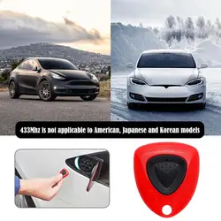 Per Tesla Y Car Door telecomando porta di ricarica copertura telecomando Chip porta auto aperta pulsante Pile RC uso diretto