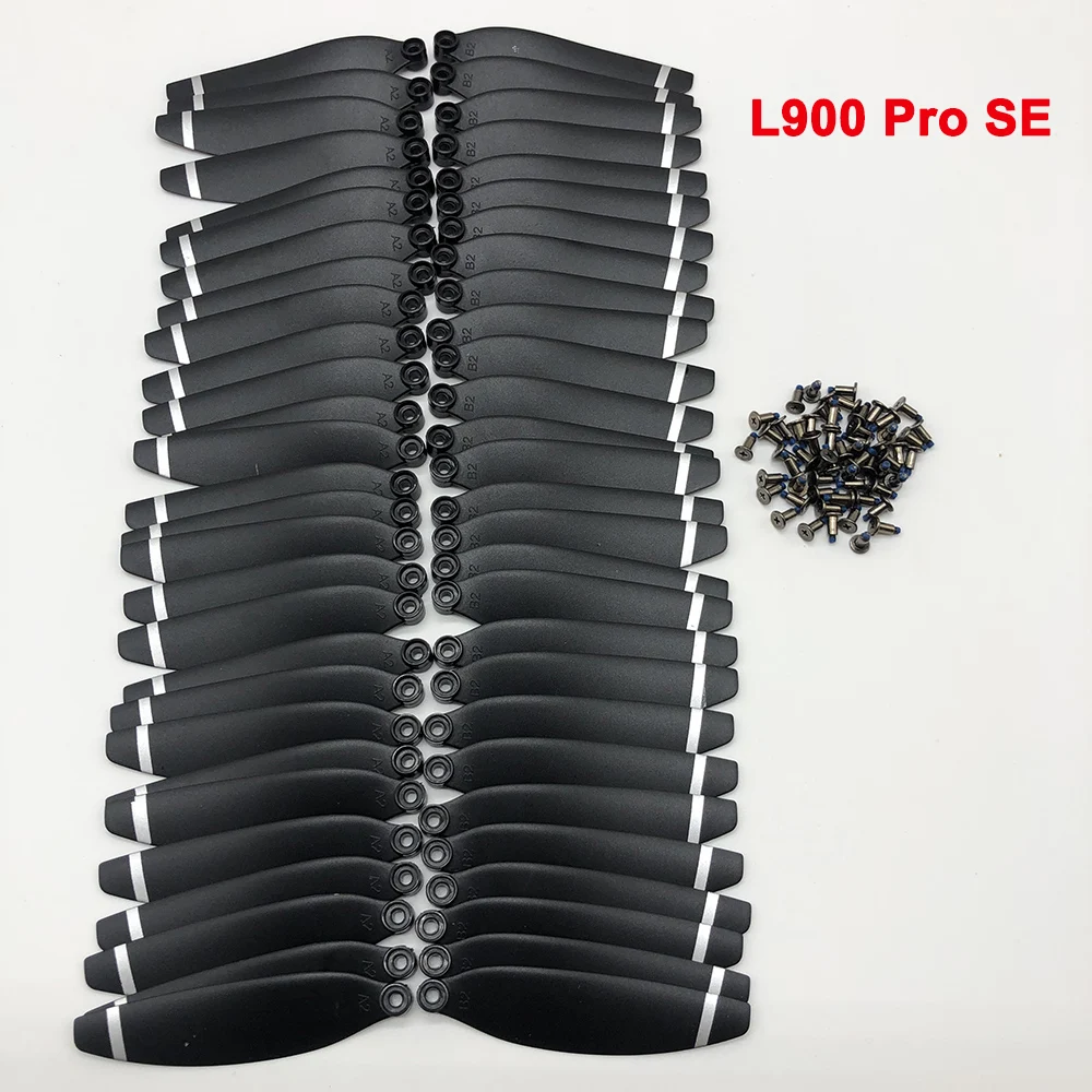 

56PCS Propeller Kit fpr L900 Pro SE Drone Main Balde Maple Leaf Wing Spare Part RC Quadcopter L900 SE Props Accessory