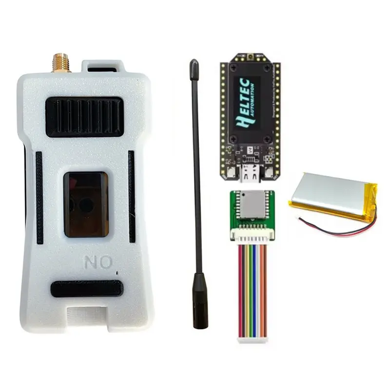 

Комплект ESP32S3+ SX1262 BLE Lora Node Upgrade Heltec Wifi Lora 32 V4 Meshtastic Lorawan с корпусом, мощность передачи 28 дБм