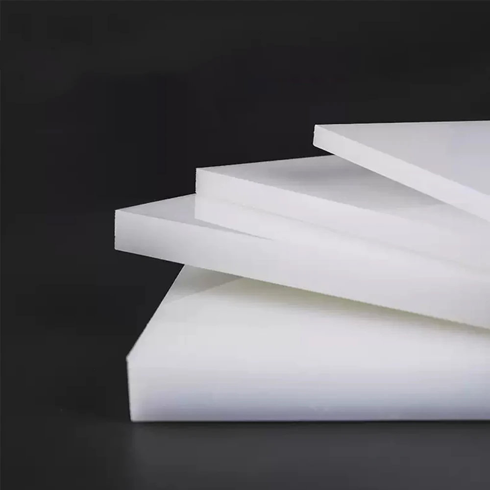 1 قطعة سمك 1-20 مللي متر الأبيض الغذاء الصف PP صفائح بلاستيكية لوحة 200x1000 300x300 300x400 400x400 400x600 لوح من البولي بروبلين