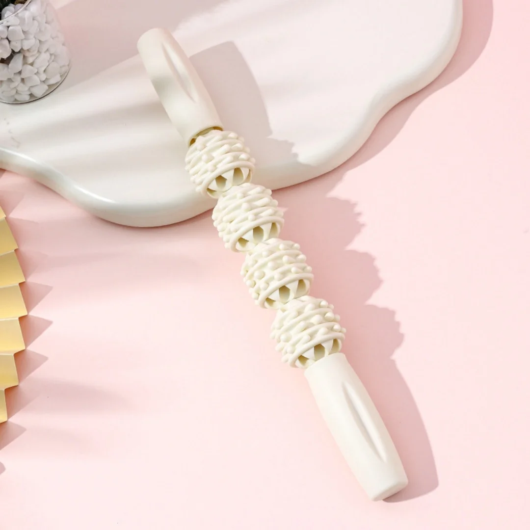 عصا تدليك الصولجان الساق العضلات الاسترخاء اليوغا الأسطوانة ضئيلة العجل الأسطوانة تدليك كامل الجسم عصا اليوغا