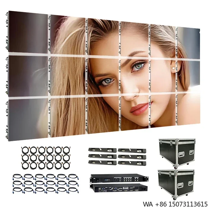 

P1.25 P1.56 P1.83 P1.95 Indoor Cast Aluminum LED Module Various Cabinet Sizes for Hotel Lobby Video Wall
