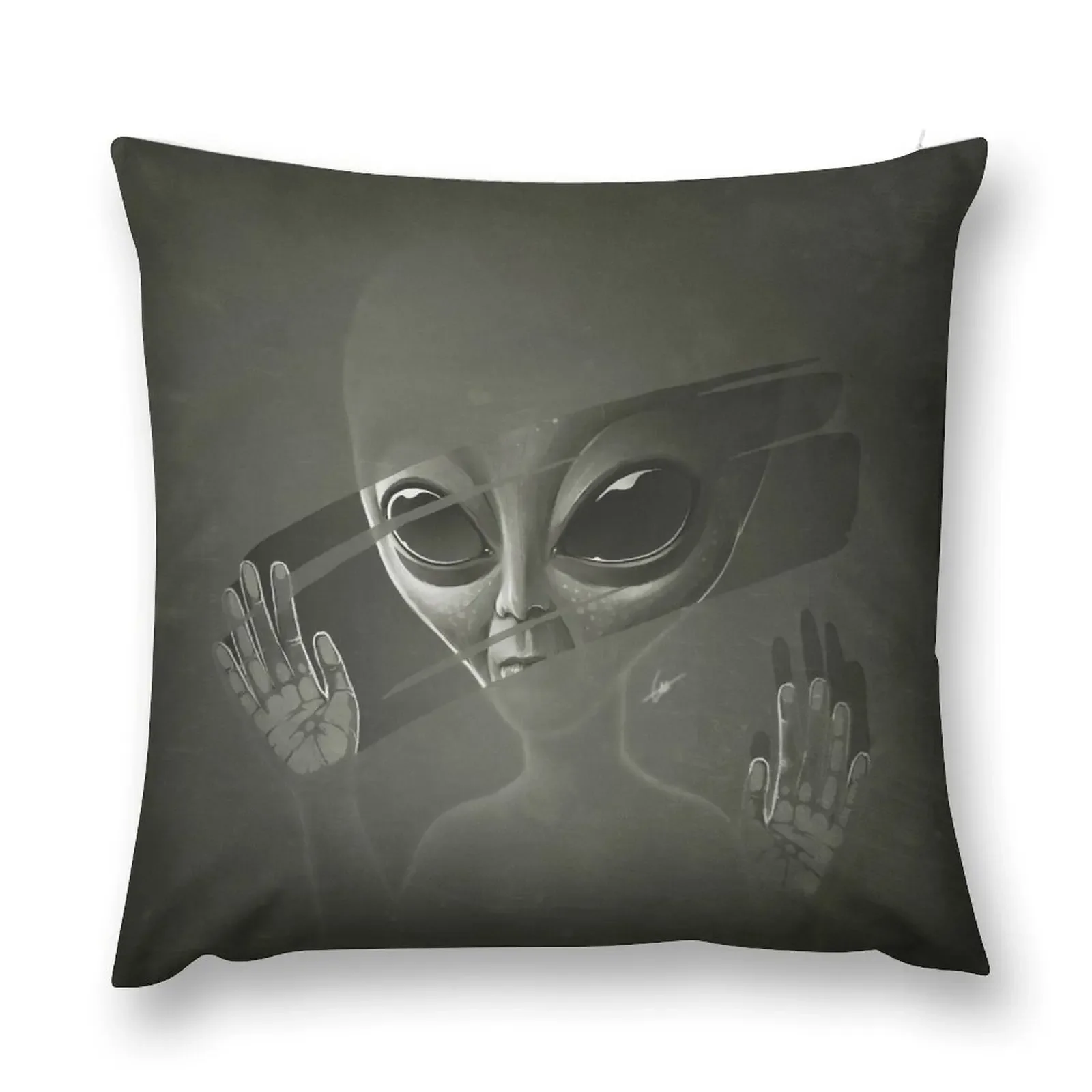 

Alien Throw Pillow Pillowcases Cushion Covers Sofa ornamental pillows pillow