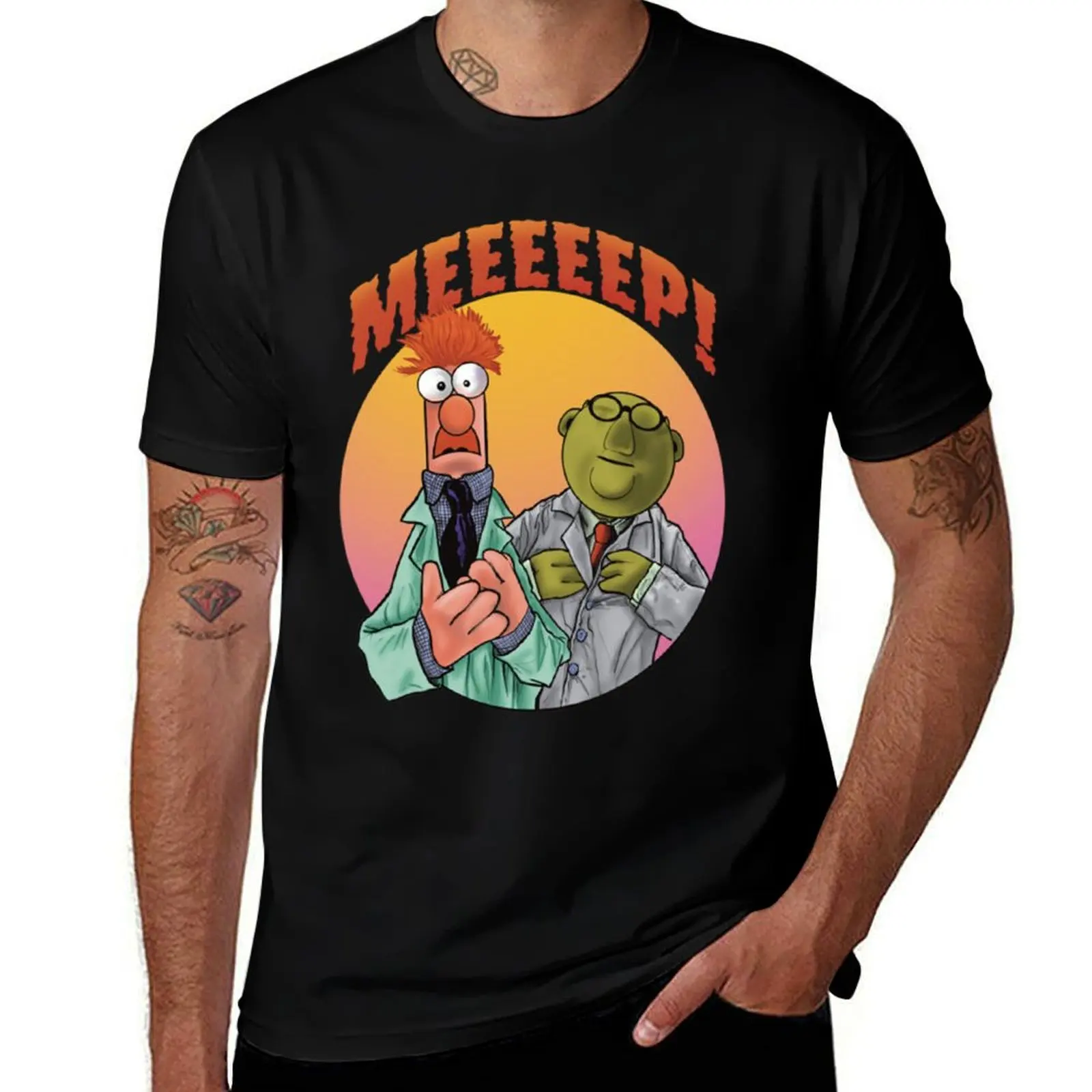 

beaker n bunsen honeydew T-Shirt sweat funny meme t-shirts quick drying outfits for men