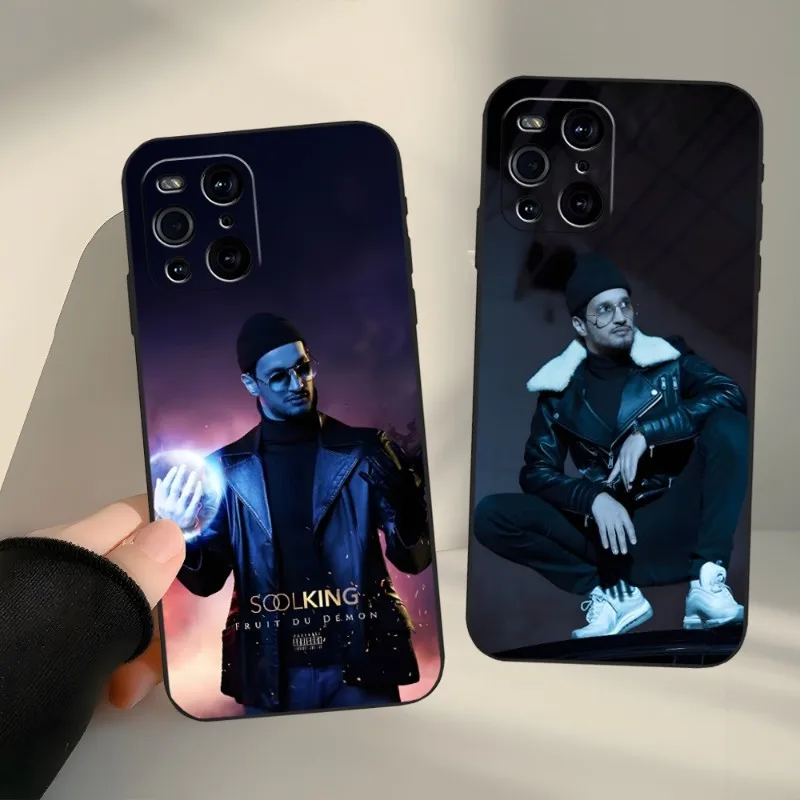 Soolking France Rapper Phone Case For OPPO Reno 6 Pro 7 Find X3 Neo A54 A55 X5 A16 A57 A92 A93 A74 A94 K9 K9S Cover