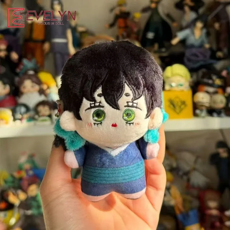 Evelyn 10CM Neue Plüsch Anhänger Baumwolle Puppe Stofftier Kawaii Puppe Anime Schlüsselbund Zubehör