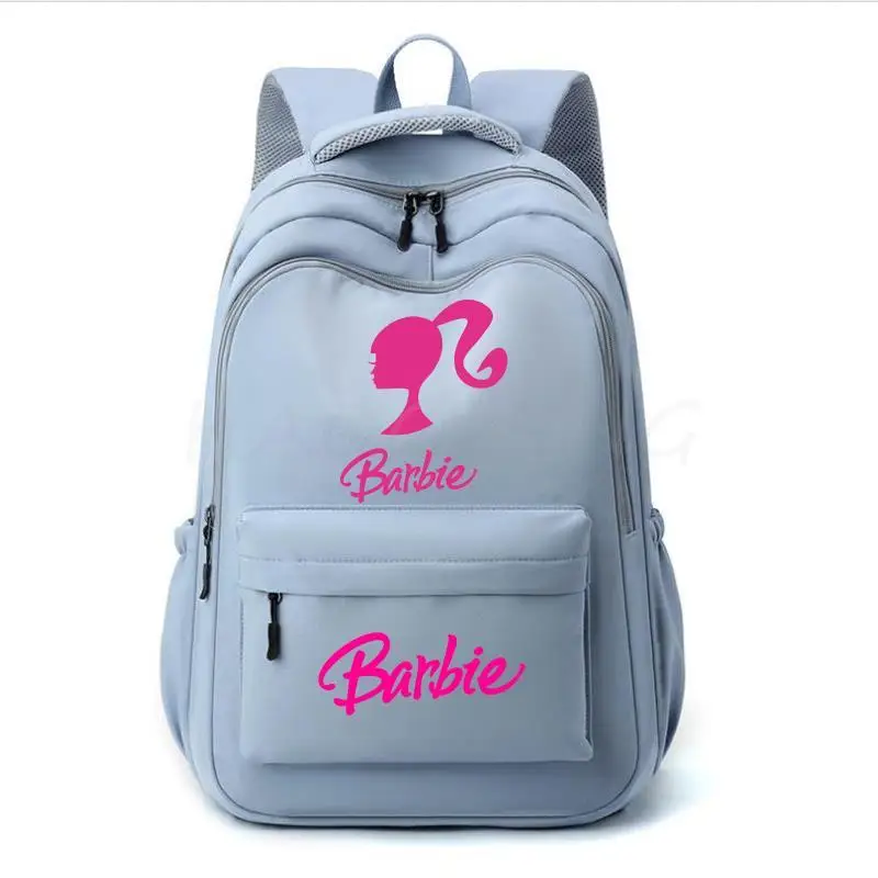 Backpacks Barbie the movie Sweet Girls Boys Students Casual Capacity School Rucksacks Women Men Nylon Shoulder Laptop Mochilas