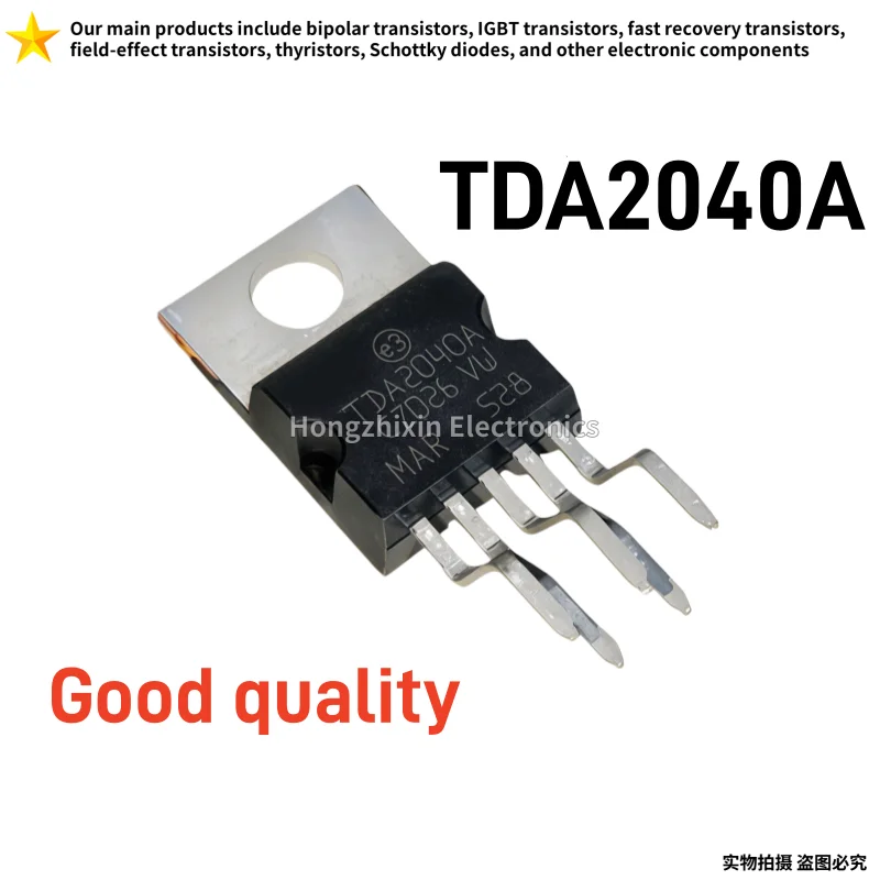10PCS New TDA2040A TDA2040 Audio Power Amplifier IC TO220-5