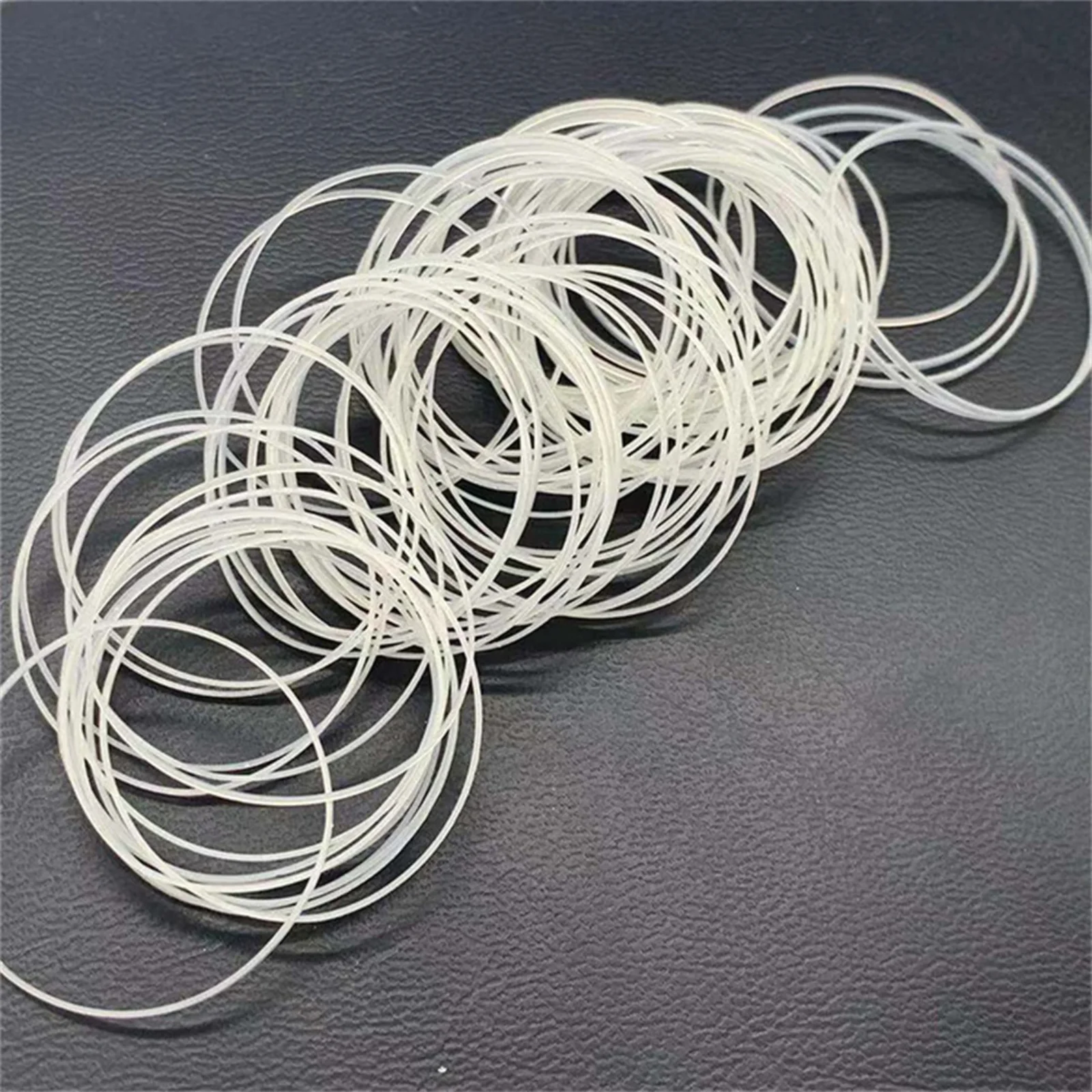 31/51Pcs Watch Mirror Glass Sealing Rings Kit Waterproof Rubber Ring Set Mixed Size Watches Repair Parts