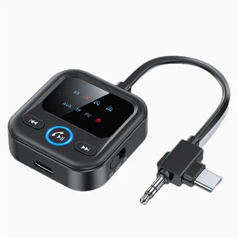 New Arrivals-2026 Upgraded Pro Bluetooth 6.0 Transmitter Receiver Bluetooth Adapter For TV/Airplane/Gym To Wireless Headphones