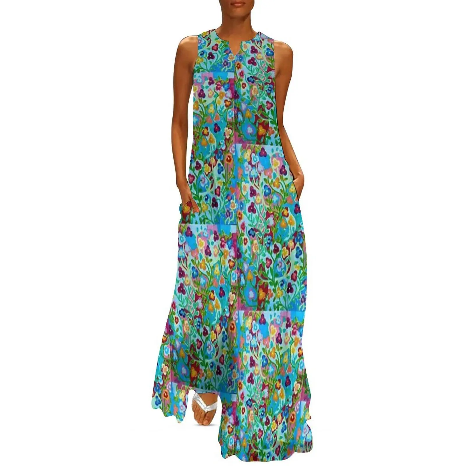 

Magical Flowers Long Dress cocktail dresses elegant party dress for women 2025 elegant guest wedding dress