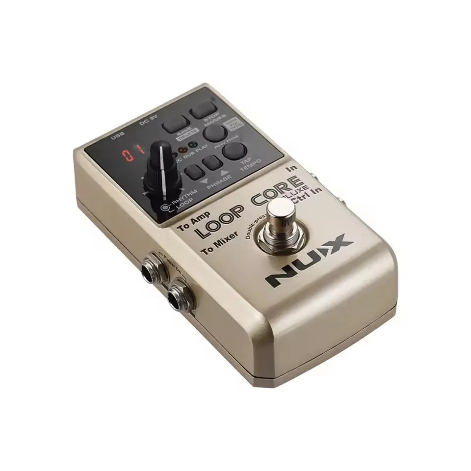 Nux Loop Core Deluxe Guitar Effect Pedal Music Looper PedalGuitar Acoustic Electric Guitars Accessorie 40 Drum True Bypass 8H - view 3