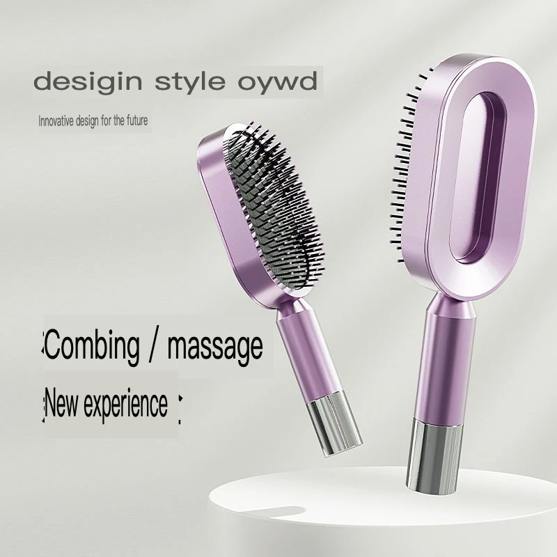Light Luxury Comb For Women Air Cushion Comb Long Hair Home Dry And Wet Scalp Air Bag Massage Comb High Appearance Level