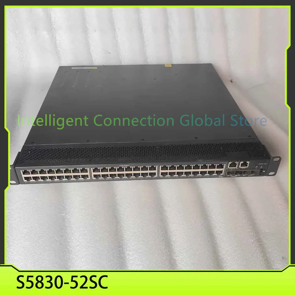 

48 Gigabit Ethernet 2 Gigabit Multiplexed Optical Port 2 Gigabit Ethernet Switch S5830-52SC