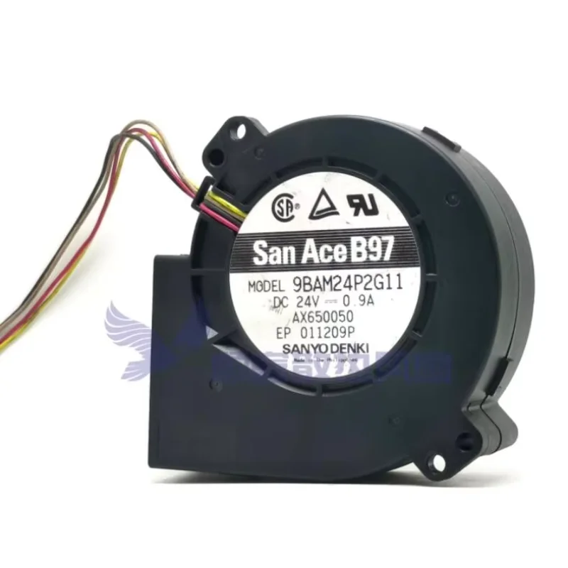 

Ltsf For Sanyo Denki 9BAM24P2G11 DC 24V 0.9A 97x97X33mm 4-Wire Server Cooling Fan 9cm
