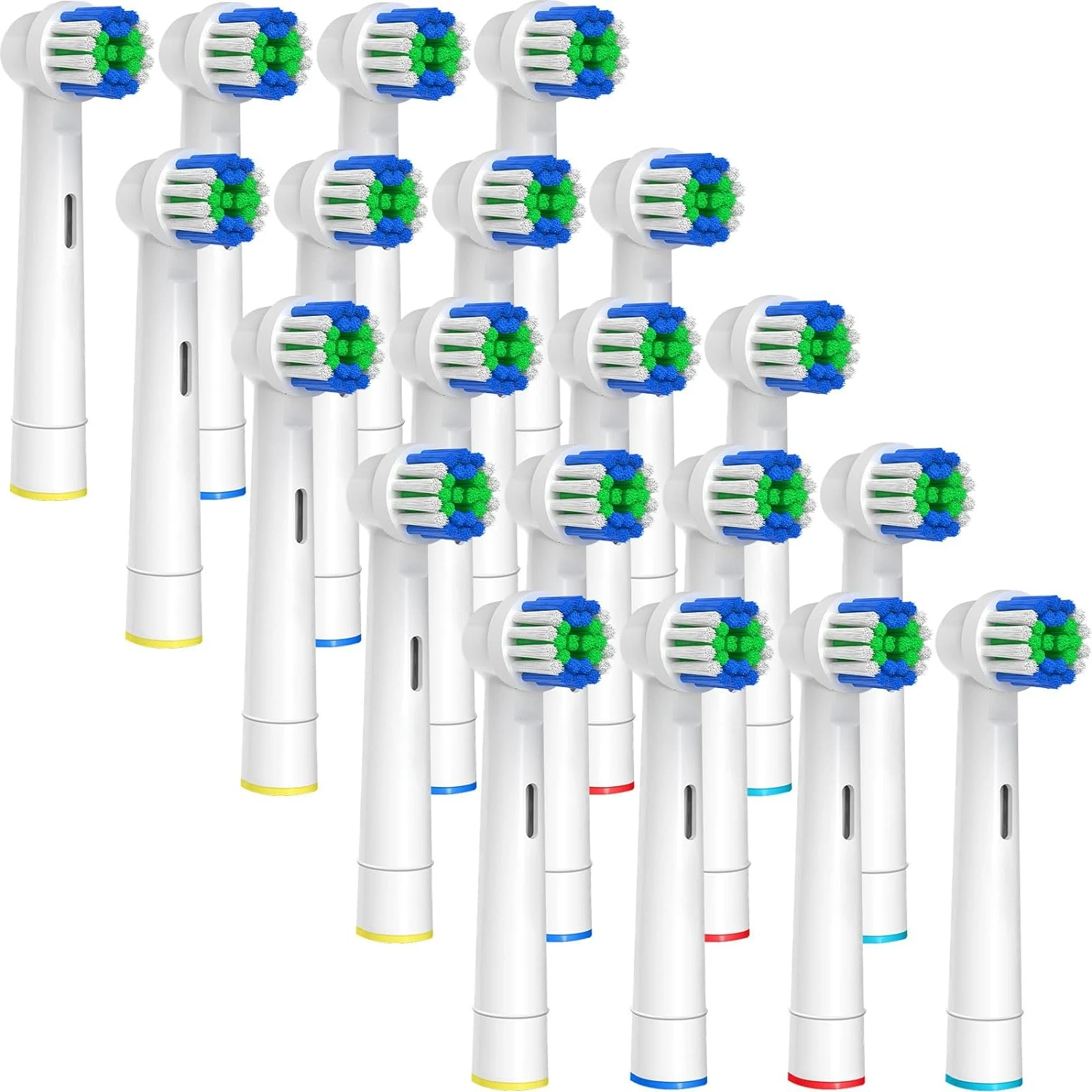 

20/16/14/8/4 Pcs Replacement Toothbrush Heads Compatible with Oral B Professional Electric Toothbrush