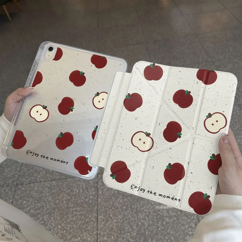 Ink Dot Apple 3+Y Fold Case for Xiaomi Pad 7/7Pro 8/8Pro 11.2 Redmi Pad SE 11 Pro 12.1 Inch Xiaomi Pad 5/5Pro 6/6Pro 11 Inch